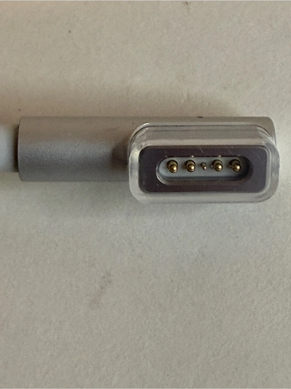 Apple White MagSafe Power Adapter Charger with Attached Cable